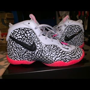 Elephant print foamposites.